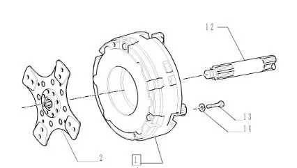 87732506 - Корзина сцепления КПП в сборе T4